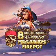 8 Golden Skulls of Holly Roger Megaways
