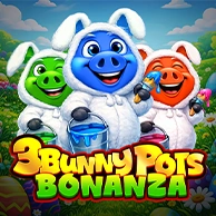 3 Bunny Pots Bonanza