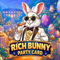 Rich Bunny Party Card