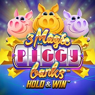 3 Magic Piggy Banks Hold and Win