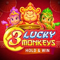 3 Lucky Monkeys Hold And Win