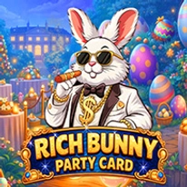 Rich Bunny Party Card