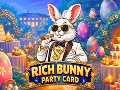 Rich Bunny Party Card