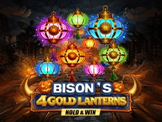Bison's 4 Gold Lanterns Hold & Win