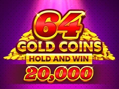 64 Gold Coins Hold And Win 20000