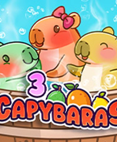 3 Capybaras