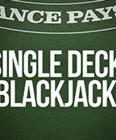Single Deck Blackjack 