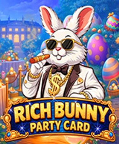 Rich Bunny Party Card