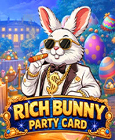 Rich Bunny Party Card