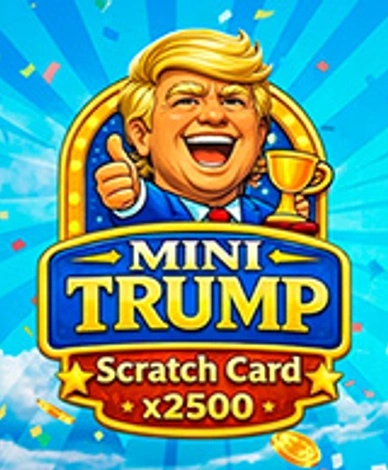 Mini Trump Scratch Card