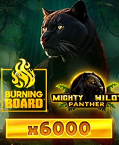 Mighty Wild Panther Gold Burning Board
