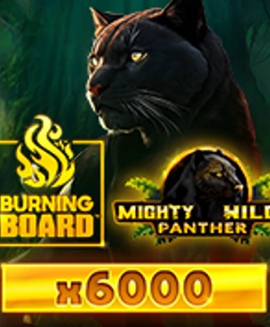 Mighty Wild Panther Gold Burning Board