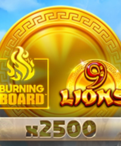 9 Lions Burning Board
