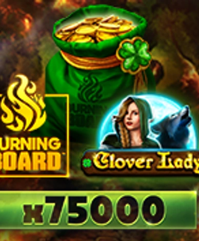 Clover Lady Burning Board