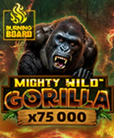 Mighty Wild Gorilla Burning Board