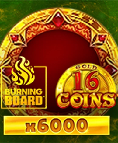 16 Coins Gold Burning Board