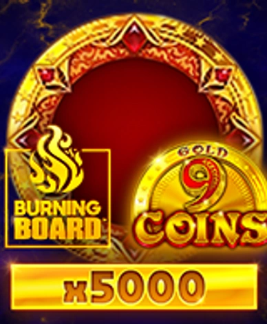 9 Coins Gold Burning Board