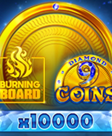 9 Coins Diamond Burning Board