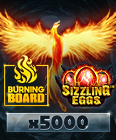 Sizzling Eggs Burning Board