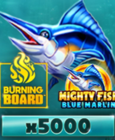 Mighty Fish Blue Marlin Burning Board