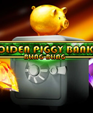 Golden Piggy Bank - Bling Bling