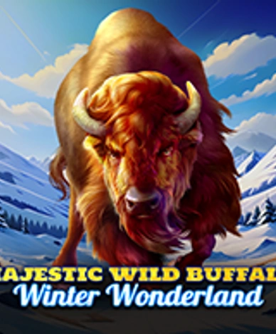 Majestic Wild Buffalo - Winter Wonderland
