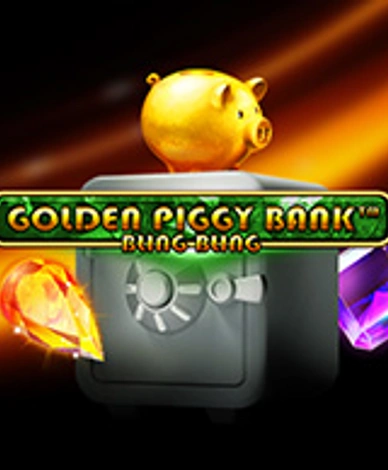 Golden Piggy Bank - Bling Bling