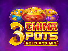 3 China Pots