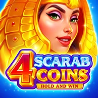4 Scarab Coins Hold And Win