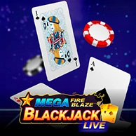 Mega Fire Blaze Blackjack Live