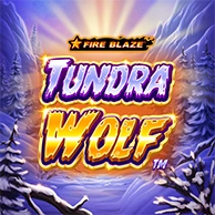 Fire Blaze Golden Tundra Wolf