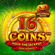 16 Coins Hold the Jackpot Halloween edition