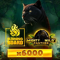 Mighty Wild Panther Gold Burning Board