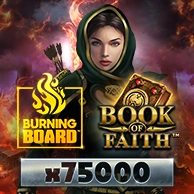 Book of Faith Burning Board