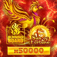 Sun of Fortune Burning Board
