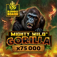 Mighty Wild Gorilla Burning Board