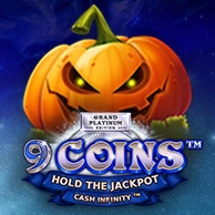 9 Coins Grand Platinum Edition Halloween Jackpots
