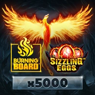 Sizzling Eggs Burning Board