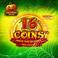 16 Coins Grand Gold Edition Halloween Jackpots
