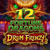 12 Fortune Dragons Drum Frenzy