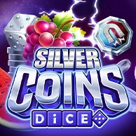 Silver Coins Dice