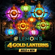 Lemon's 4 Gold Lanterns Hold & Win