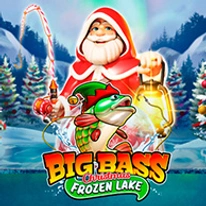 Big Bass Christmas - Frozen Lake 