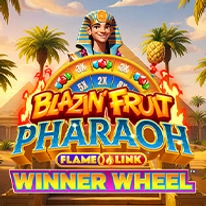 Blazin’ Fruit Pharaoh FlameLink WinnerWheel