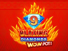 9 Blazing Diamonds Wowpot