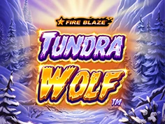 Fire Blaze Golden Tundra Wolf