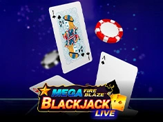 Mega Fire Blaze Blackjack Live