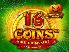 16 Coins Hold the Jackpot Halloween edition