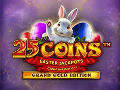 25 Coins Grand Gold Edition Easter Jackpots