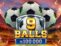 9 Balls Burning Board
